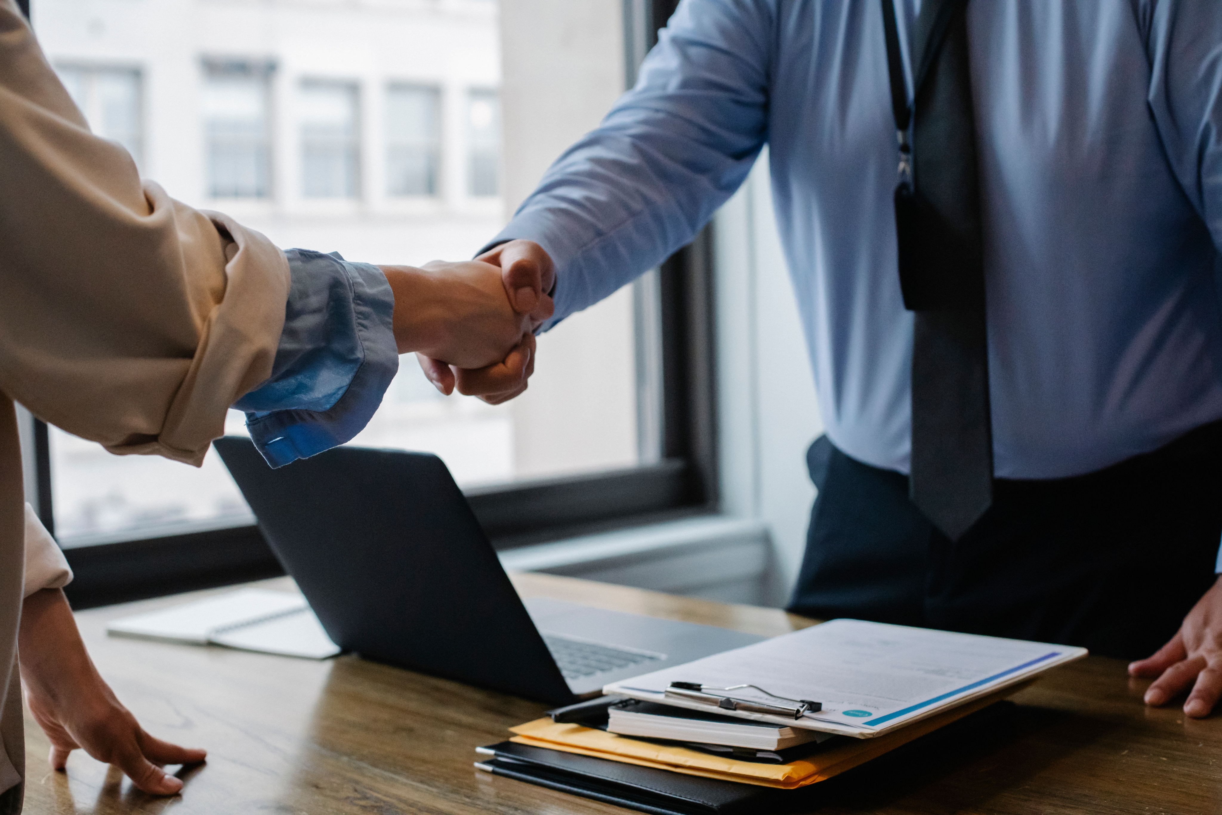Successful candidate placement handshake
